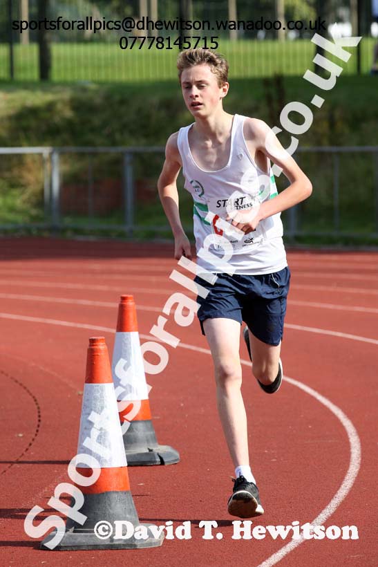 Boys under-15s, Northern Road Relays, Blackpool. Photo: David T. Hewitson/Sports for All Pics